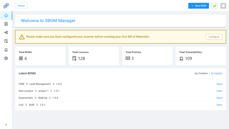 SBOMs in Sekundenschnelle